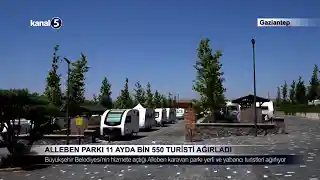 Alleben Parkı 11 Ayda Bin 550 Turisti Ağırladı