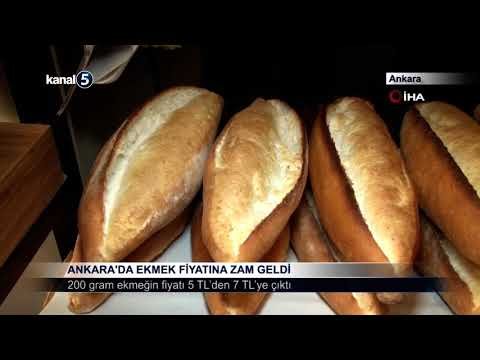 Ankara’da Ekmek Fiyatına Zam Geldi