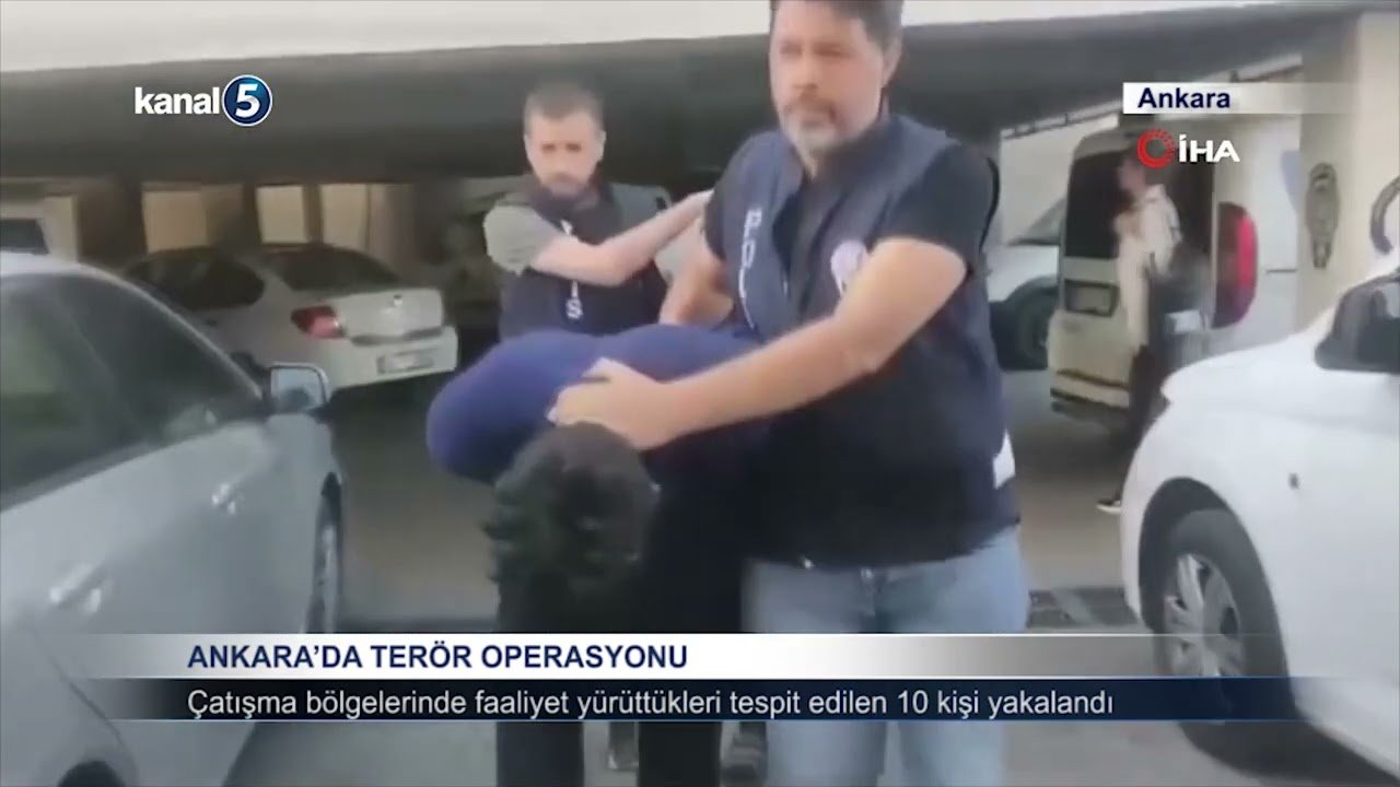 Ankara’da terör operasyonu