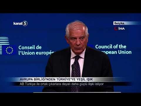 Avrupa Birliği’nden Türkiye’ye Yeşil Işık