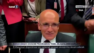 Bakan Şimşek Ekonomi Programının Temel Bileşenlerini Açıkladı
