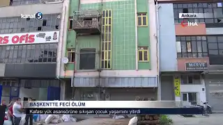 Başkentte feci ölüm