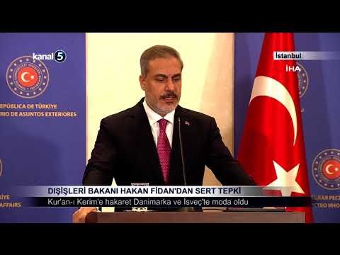 Dışişleri Bakanı Hakan Fidan’dan Sert Tepki