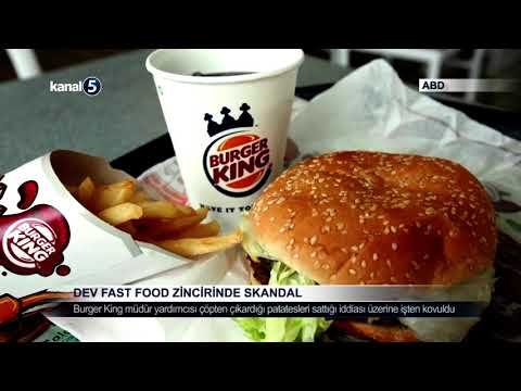 Dev Fast Food Zincirinde Skandal