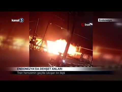 Endonezya’da Dehşet Anları