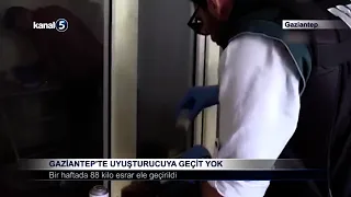 Gaziantep’te Uyuşturucuya Geçit Yok
