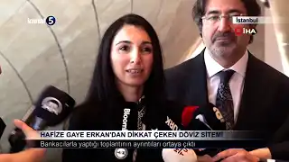 Hafize Gaye Erkan’dan Dikkat Çeken Döviz Sitemi