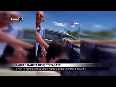 Hamile Kadına Dehşeti Yaşattı