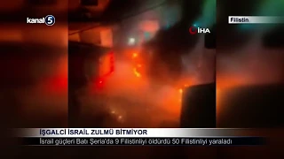 İşgalci İsrail Zulmü Bitmiyor
