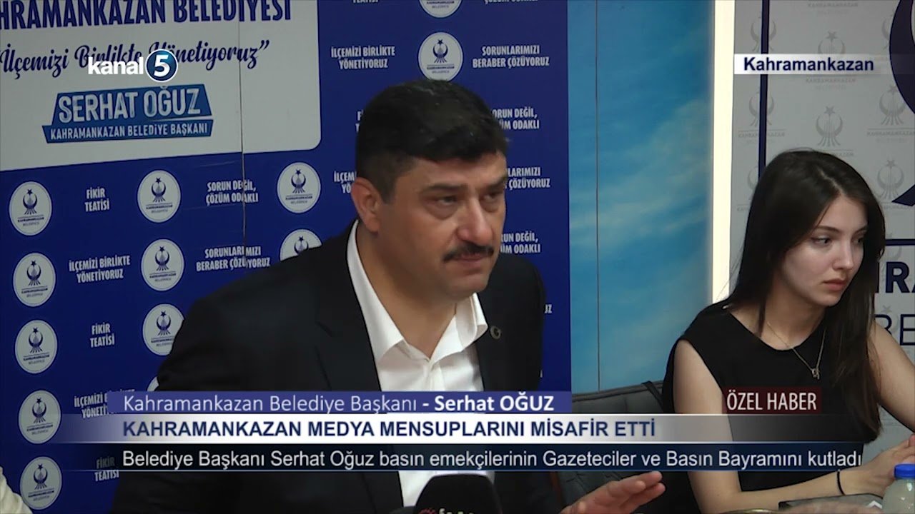 Kahramankazan Medya Mensuplarını Misafir Etti