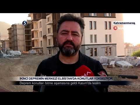 İkinci Depremin Merkezi Elbistan’da Konutlar Yükseliyor