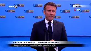 Macron’dan Rusya’yı Kızdıracak Hamle