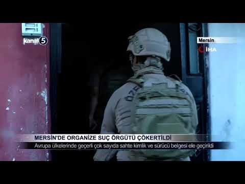 Mersin’de Organize Suç Örgütü Çökertildi