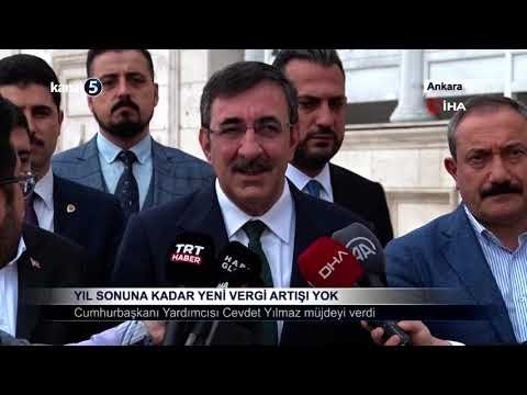 Yıl Sonuna Kadar Yeni Vergi Artışı Yok