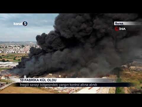 10 Fabrika Kül Oldu