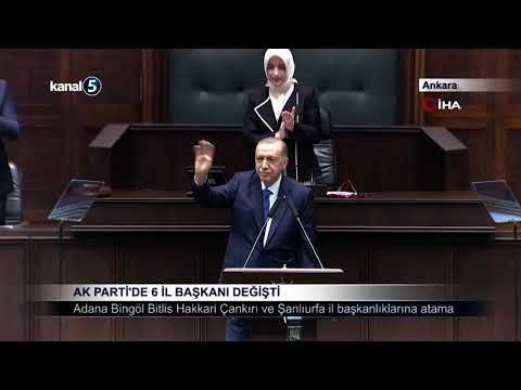 AK Parti’de 6 İl Başkanı Değişti