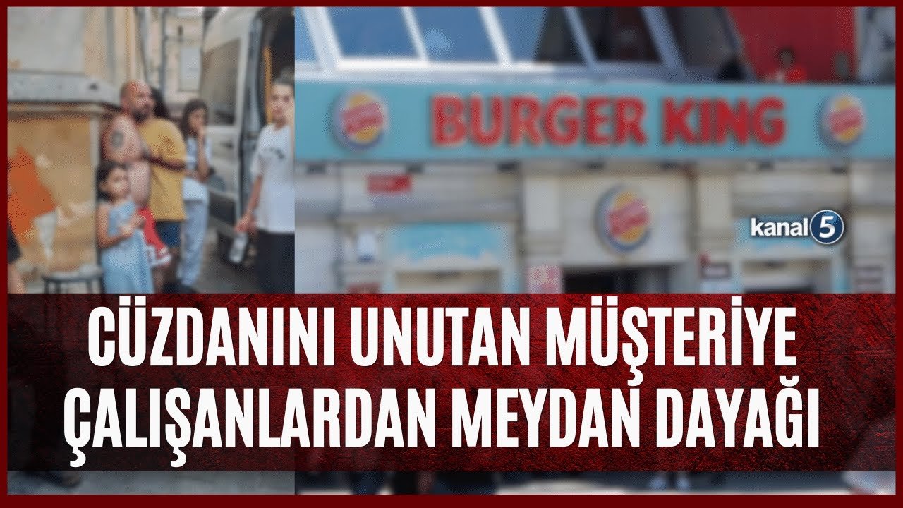 Cüzdanını Unutan Müşteriye Meydan Dayağı