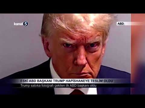 Eski ABD Başkanı Trump Hapishaneye Teslim Oldu
