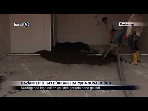Gaziantep’te 243 Dükkanlı Çarşıda Sona Doğru