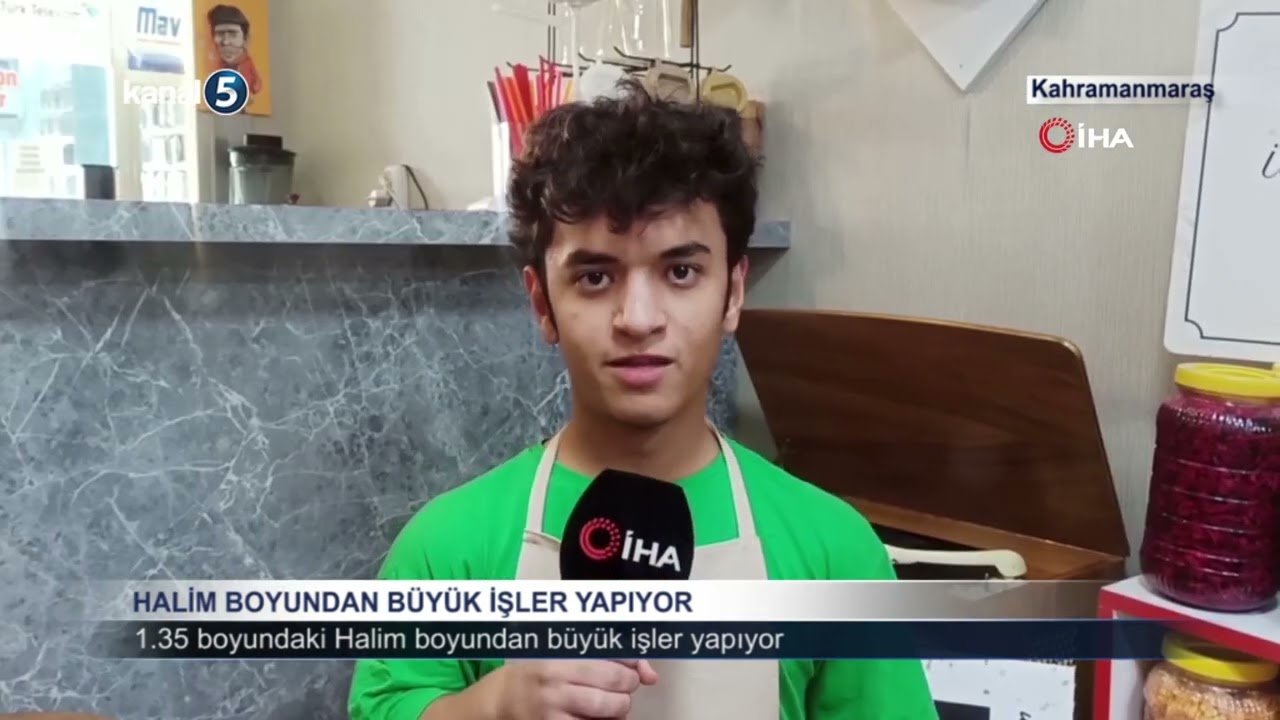 Halim boyundan büyük işler yapıyor
