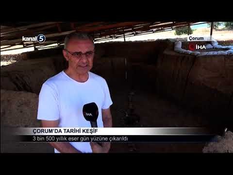 Çorum’da Tarihi Keşif