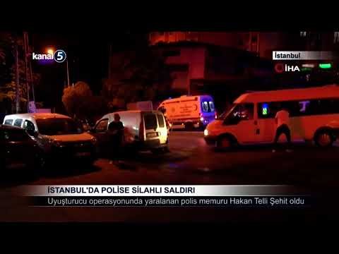 İstanbul’da Polise Silahlı Saldırı