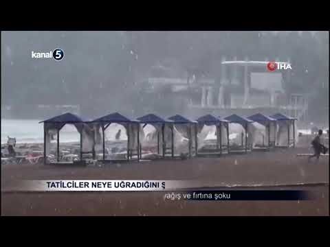 Tatilciler Neye Uğradığını Şaşırdı