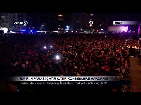 İzmir’in Parası Çatır Çatır Konserlere Harcandı