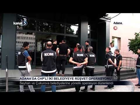 Adana’da CHP’li İki Belediyeye Rüşvet Operasyonu