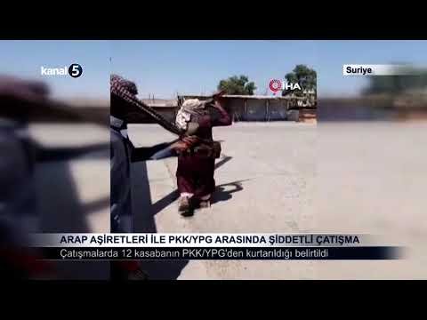 Arap Aşiretleri İle PKK/YPG Arasında Şiddetli Çatışma