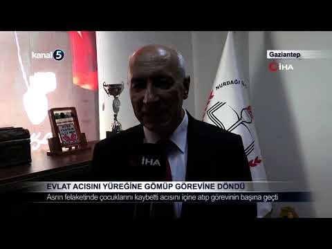 Evlat Acısını Yüreğine Gömüp Görevine Döndü