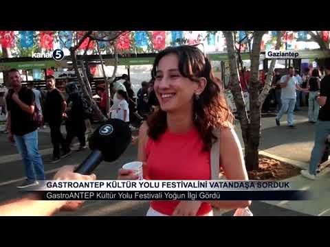GastroANTEP Kültür Yolu Festivalini Vatandaşa Sorduk