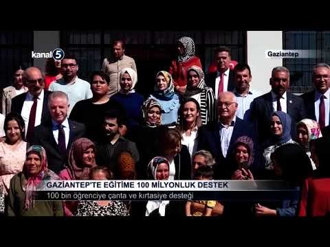 Gaziantep’te Eğitime 100 Milyonluk Destek