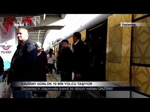 Gaziray Günlük 10 Bin Yolcu Taşıyor