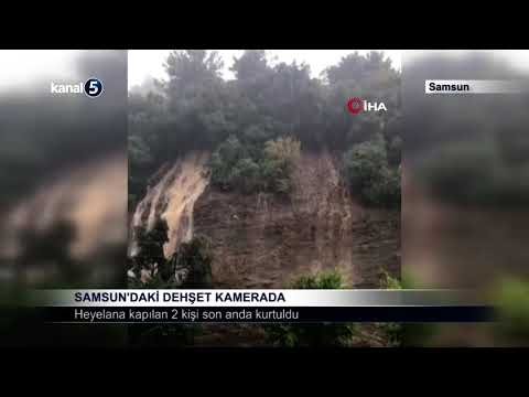 Samsun’daki Dehşet Kamerada