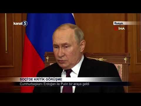 Soçi’de Kritik Görüşme