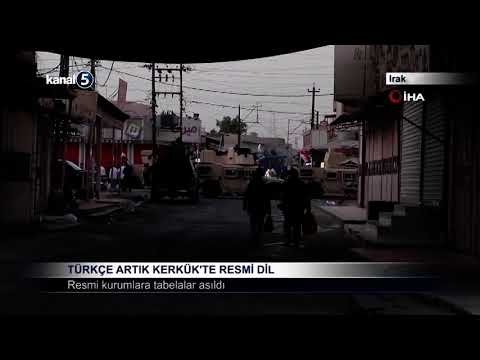 Türkçe Artık Kerkük’te Resmi Dil