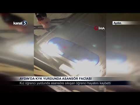 Aydın’da KYK Yurdunda Asansör Faciası