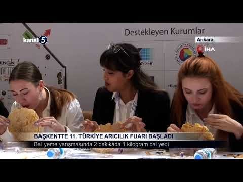Başkentte 11. Türkiye Arıcılık Fuarı Başladı