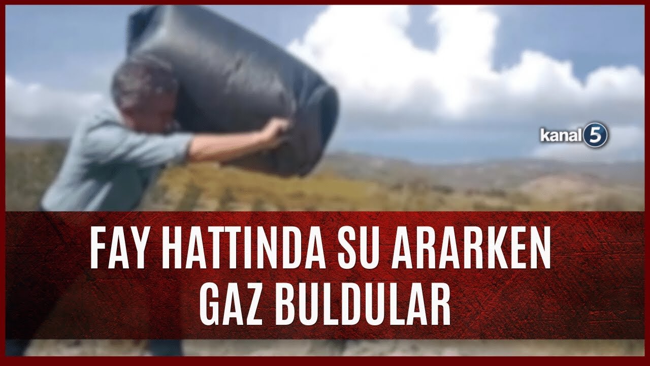 Fay Hattında Su Ararken Gaz Buldular