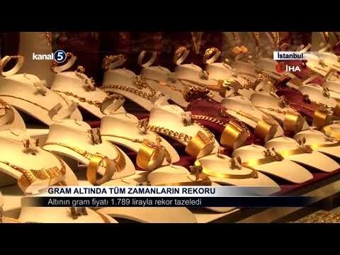 Gram Altında Tüm Zamanların Rekoru