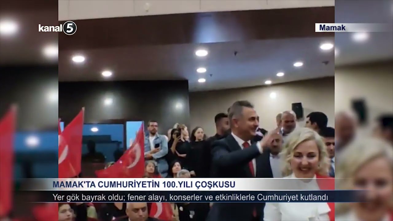 Mamak’ta Cumhuriyet’in 100. Yılı Coşkusu