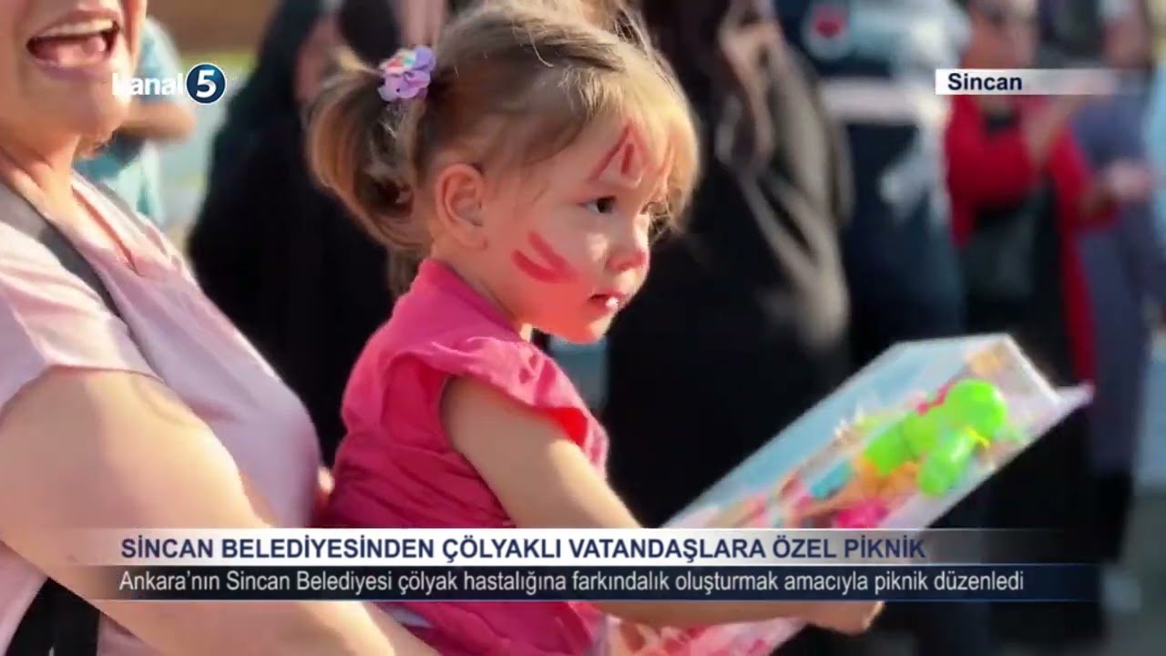 Sincan Belediyesinden Çölyaklı vatandaşlara özel piknik