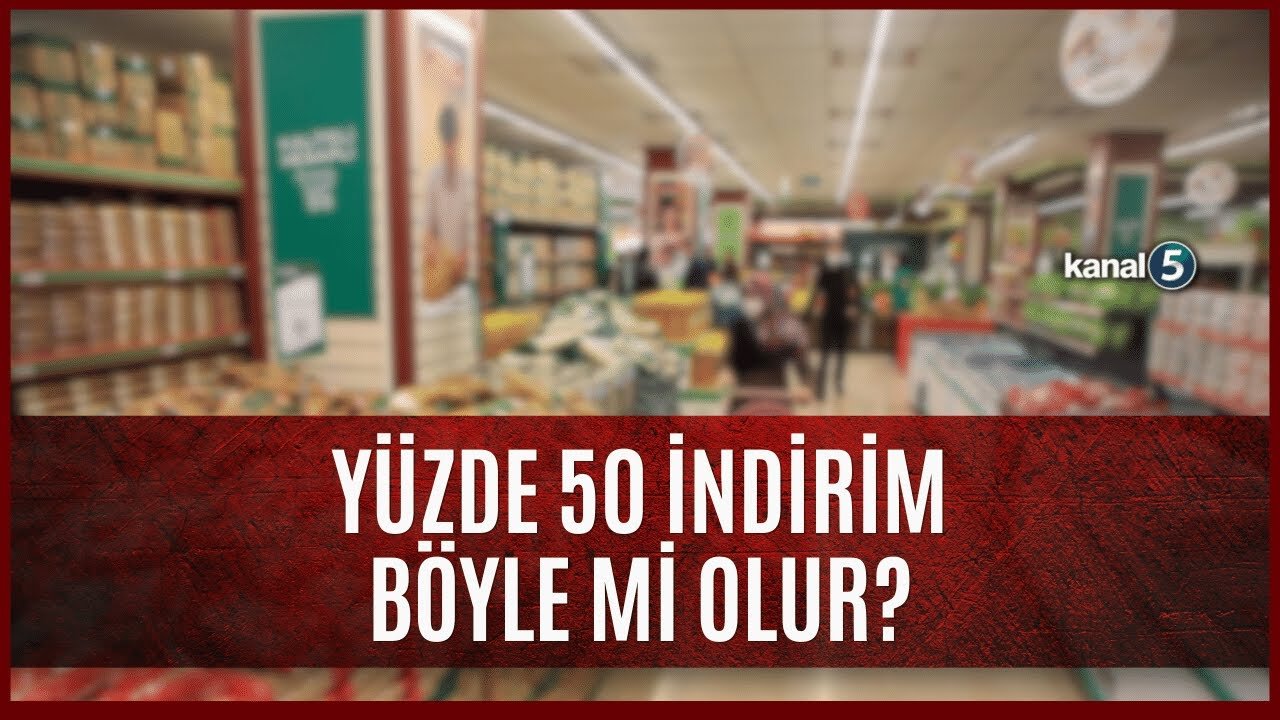 Yüzde 50 İndirim Böyle Mi Olur?