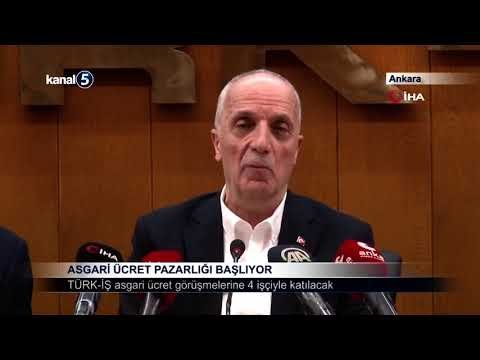 Asgari Ücret Pazarlığı Başlıyor