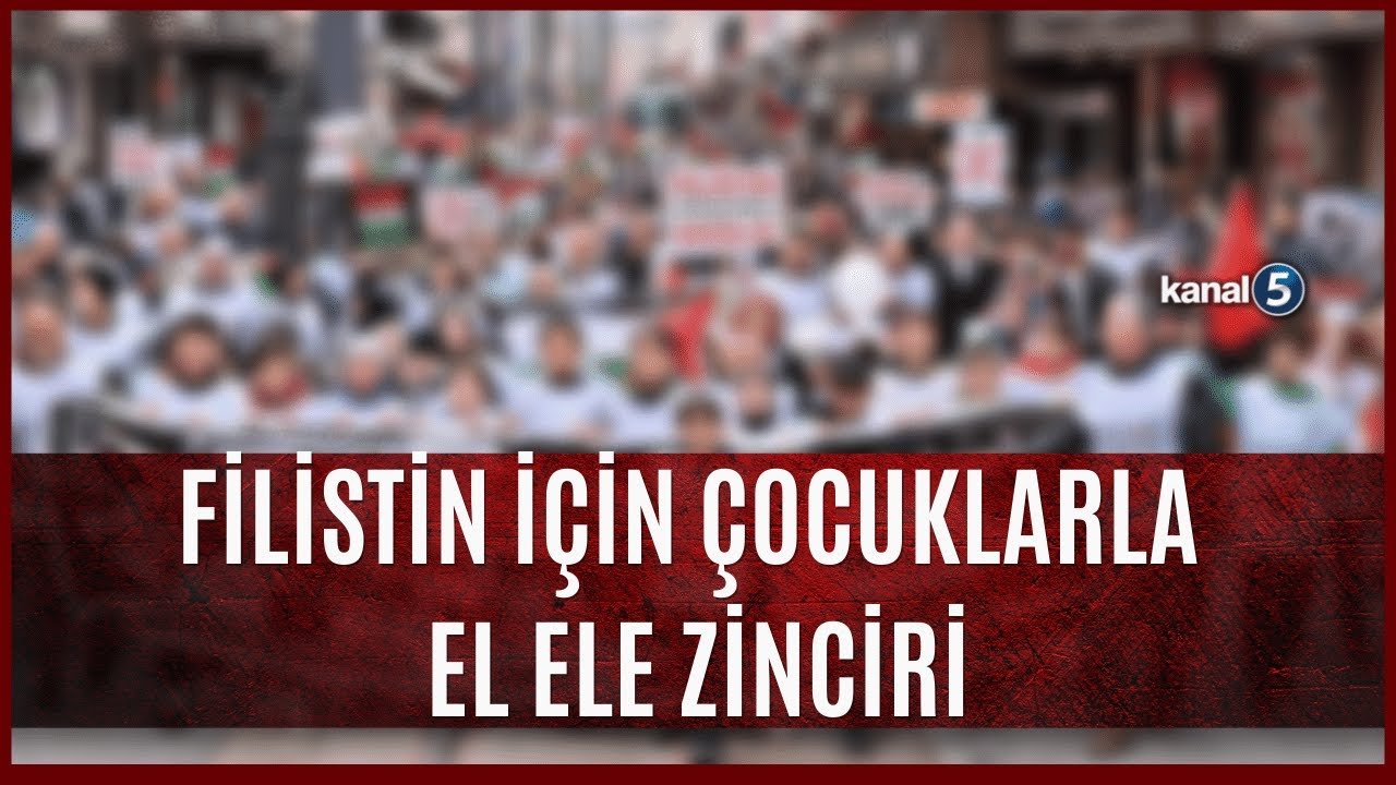 Bursa’nın Çocukları Filistin İçin Tek Yürek