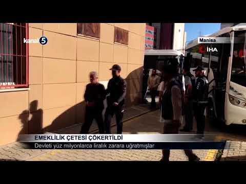 Emeklilik Çetesi Çökertildi
