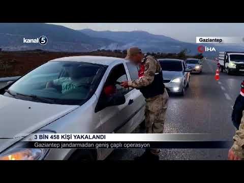 Gaziantep Jandarmadan Geniş Çaplı Operasyon