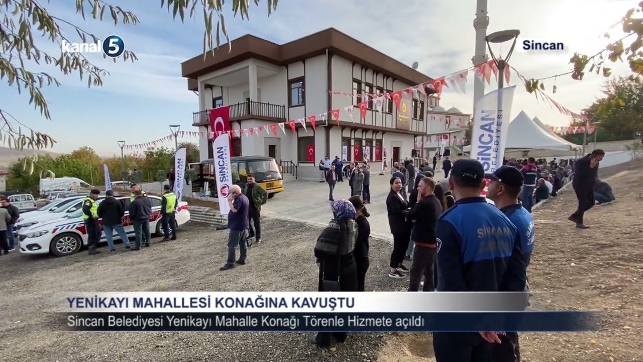 Sincan Yenikayı Mahallesi Konağına Kavuştu