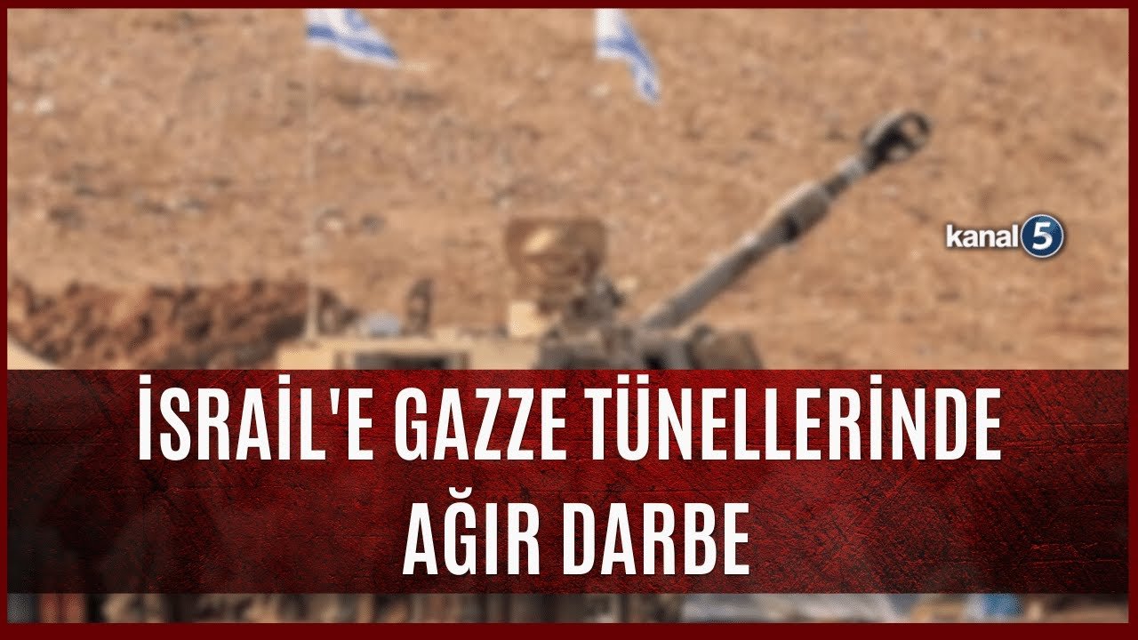 İsrail’e Gazze Tünellerinde Ağır Darbe
